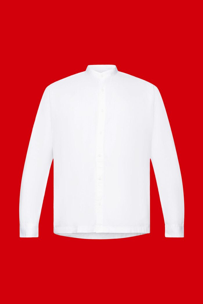 Overhemd met opstaande kraag, WHITE, detail image number 6
