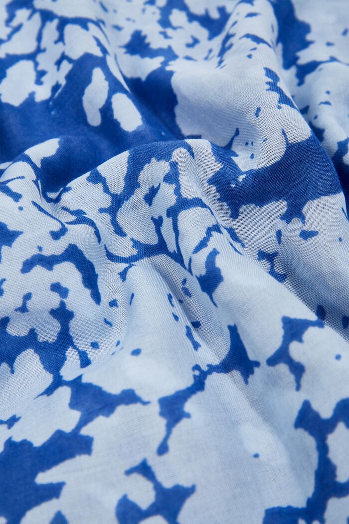 Sjaal, GREY BLUE, detail image number 2
