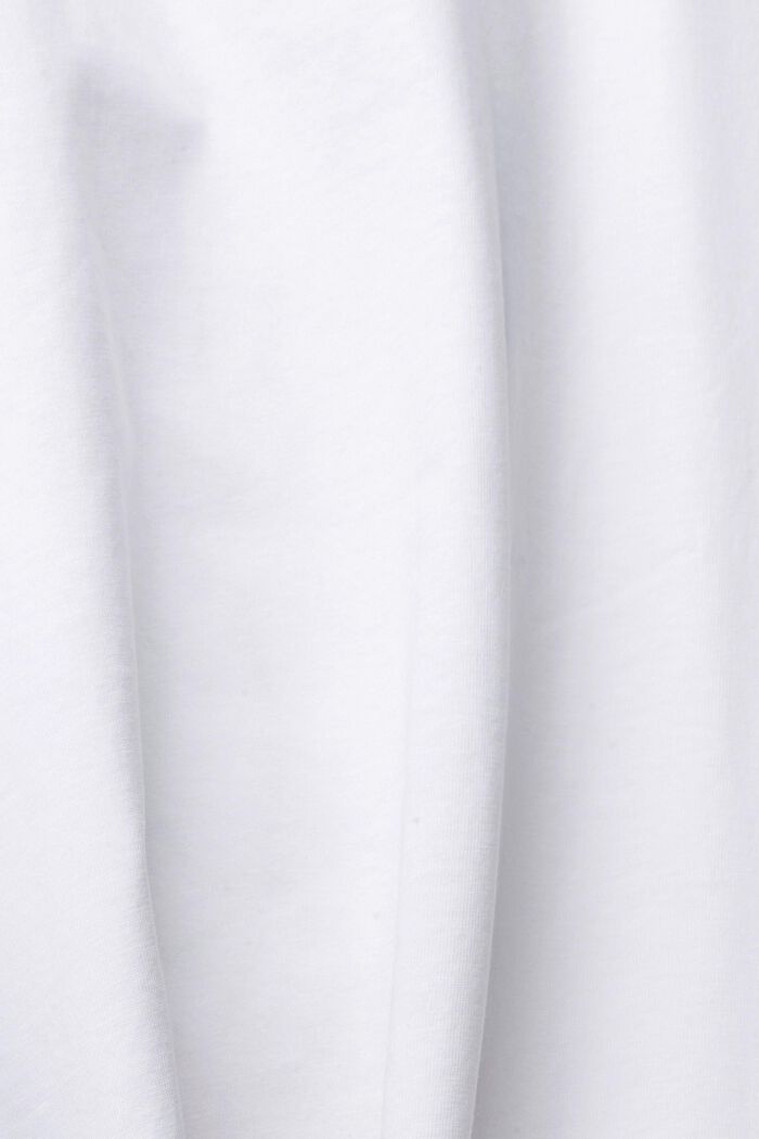 T-shirt met print, WHITE, detail image number 4