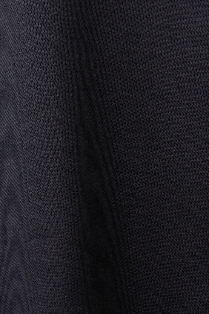 Sweatshirt met grafisch logo, BLACK, detail image number 5