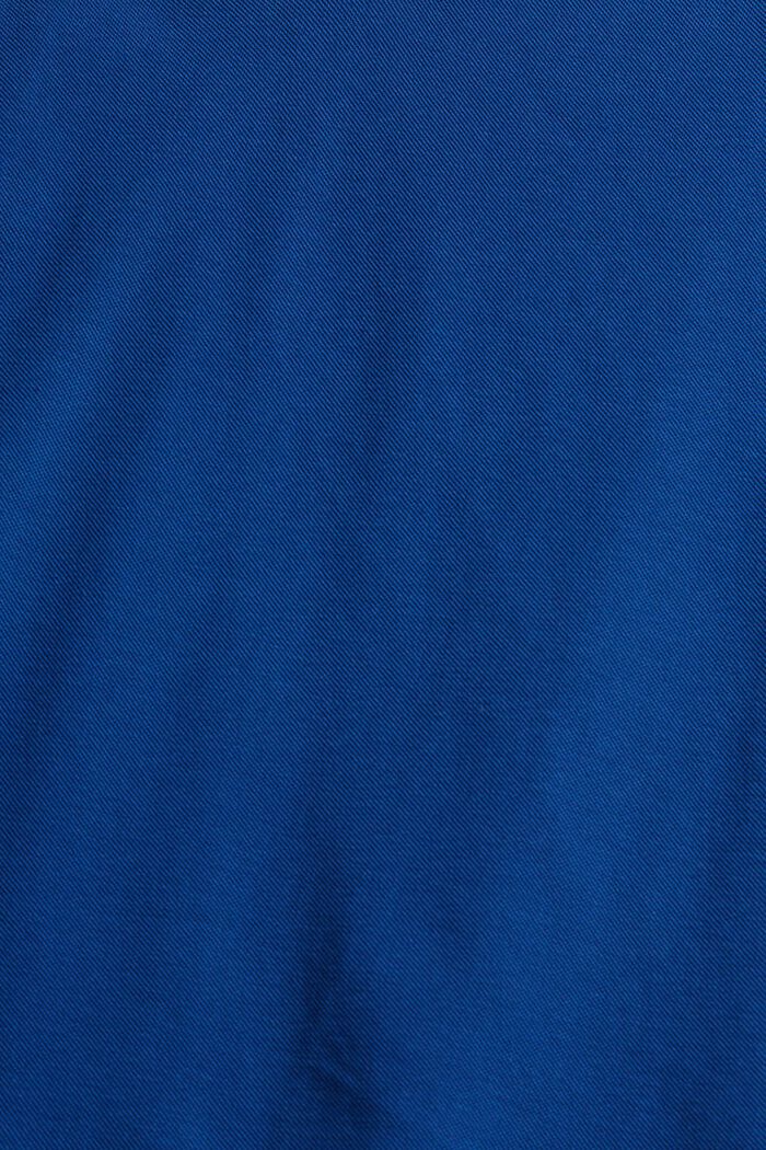 Piqué poloshirt met logodetail, BRIGHT BLUE, detail image number 1