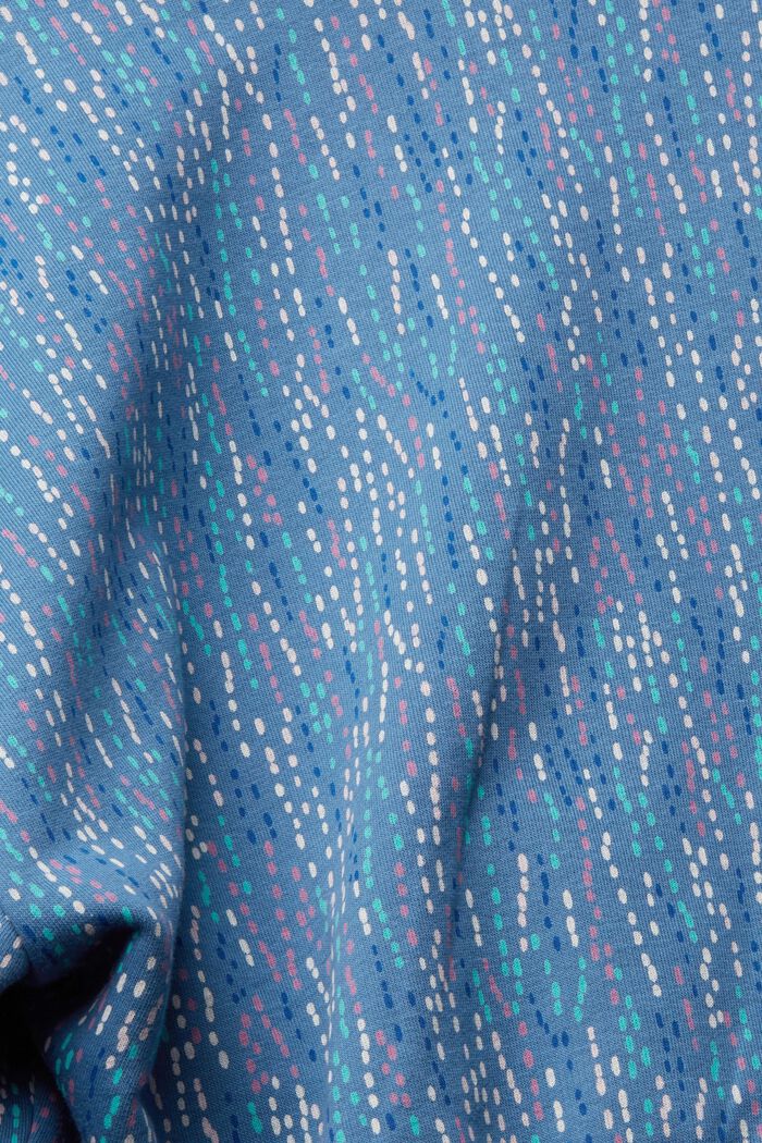 Gerecycled: sweatshirt met motief, GREY BLUE, detail image number 4