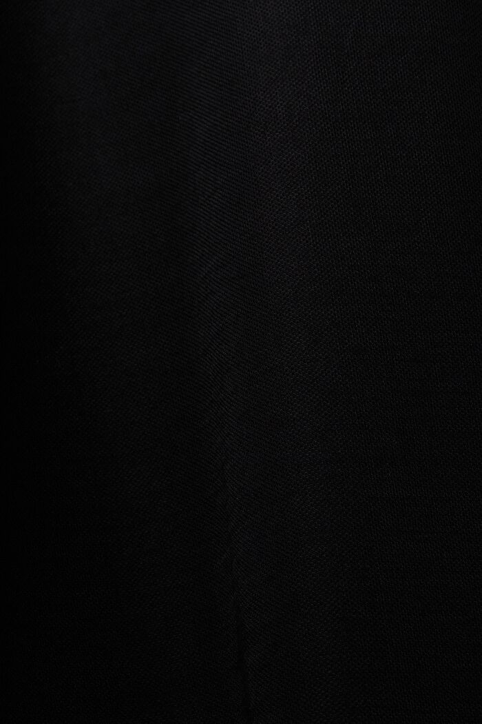 Lange jersey blazer, LENZING™ ECOVERO™, BLACK, detail image number 4