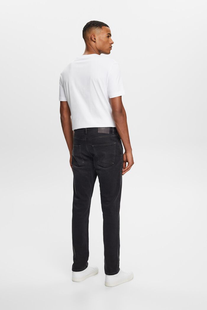 Slim fit jeans, BLACK DARK WASHED, detail image number 3
