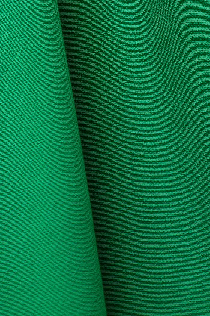 Gesmokte, getailleerde jurk in A-lijn, GREEN, detail image number 5