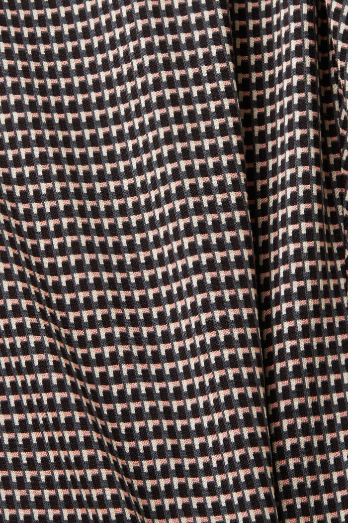 Pyjamabroek met motief all-over, BLACK, detail image number 5
