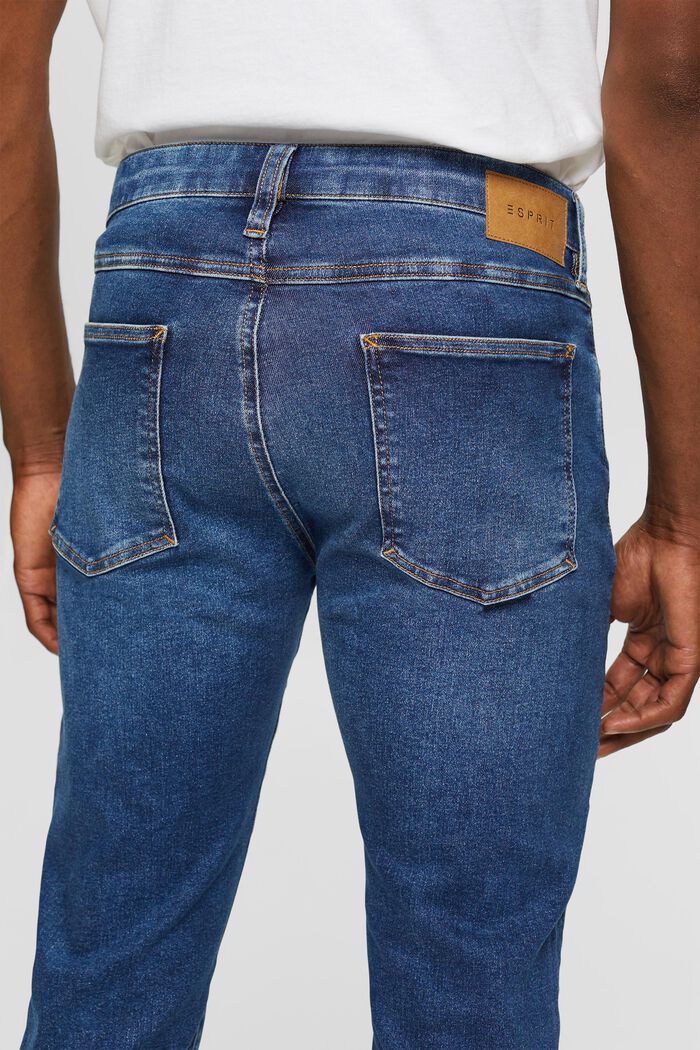 Slim fit-jeans, BLUE MEDIUM WASHED, detail image number 4