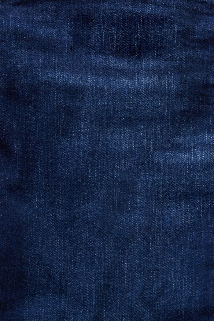 Capri-jeans van organic cotton, BLUE DARK WASHED, detail image number 6