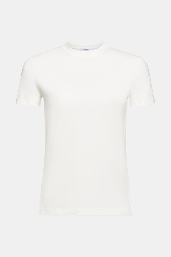 T-shirt met ronde hals, OFF WHITE, detail image number 5