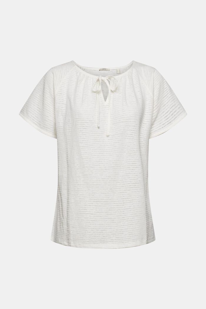 Met linnen: gestreept T-shirt, OFF WHITE, overview