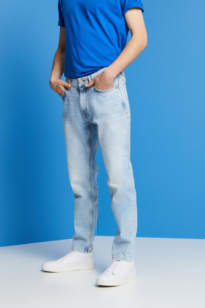 Casual stretchjeans, BLUE LIGHT WASHED, detail image number 0