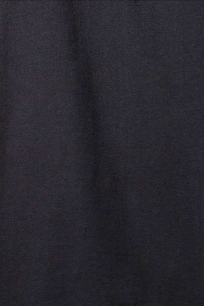 Lange jersey pyjama, BLACK, detail image number 4