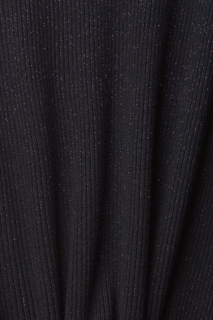 Glanzende midirok, BLACK, detail image number 6