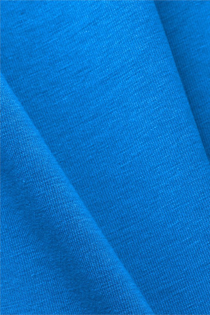 Vintage T-shirt met logo, BRIGHT BLUE, detail image number 4