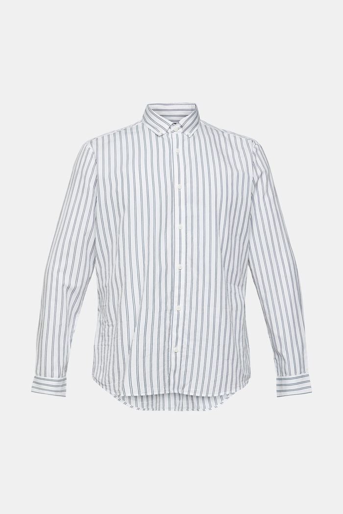 Overhemd met buttondownkraag, WHITE, overview