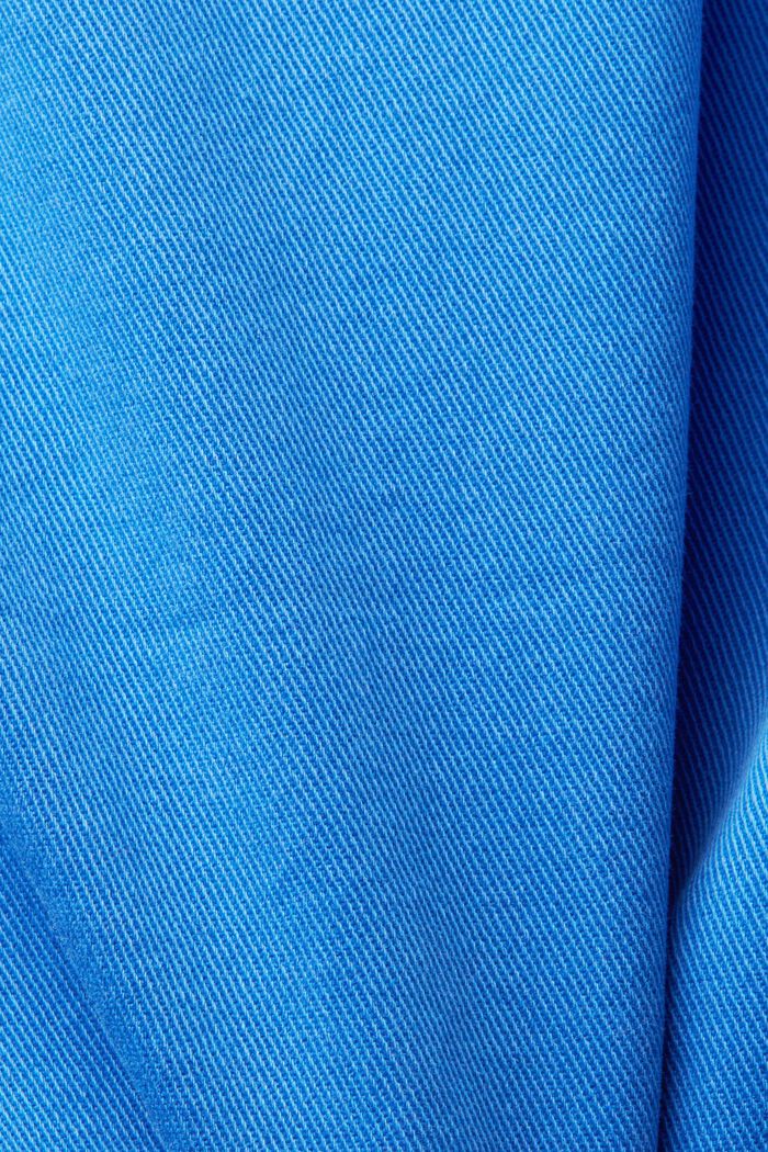 Capribroek van biologisch katoen, BRIGHT BLUE, detail image number 5