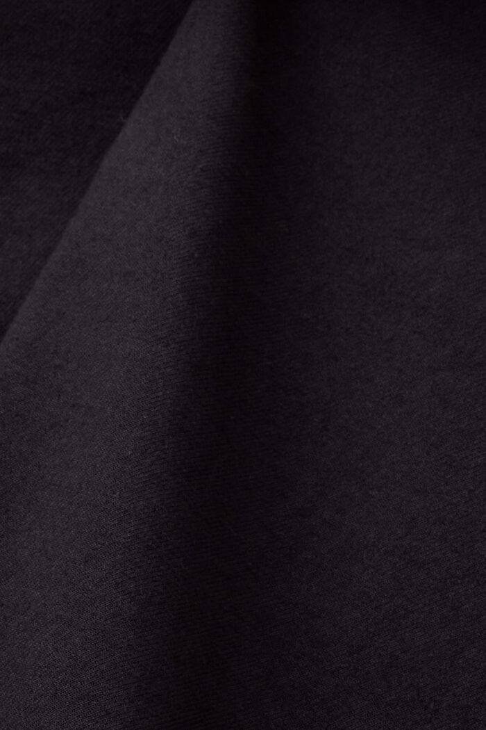 Twill regular fit-overhemd, BLACK, detail image number 5