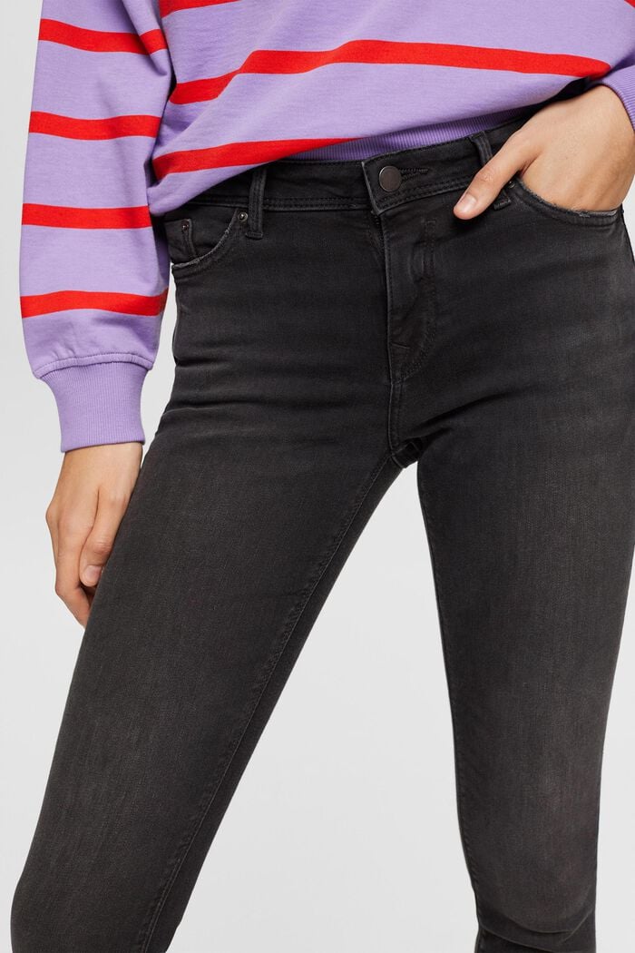 Skinny fit jeans, BLACK DENIM, detail image number 2