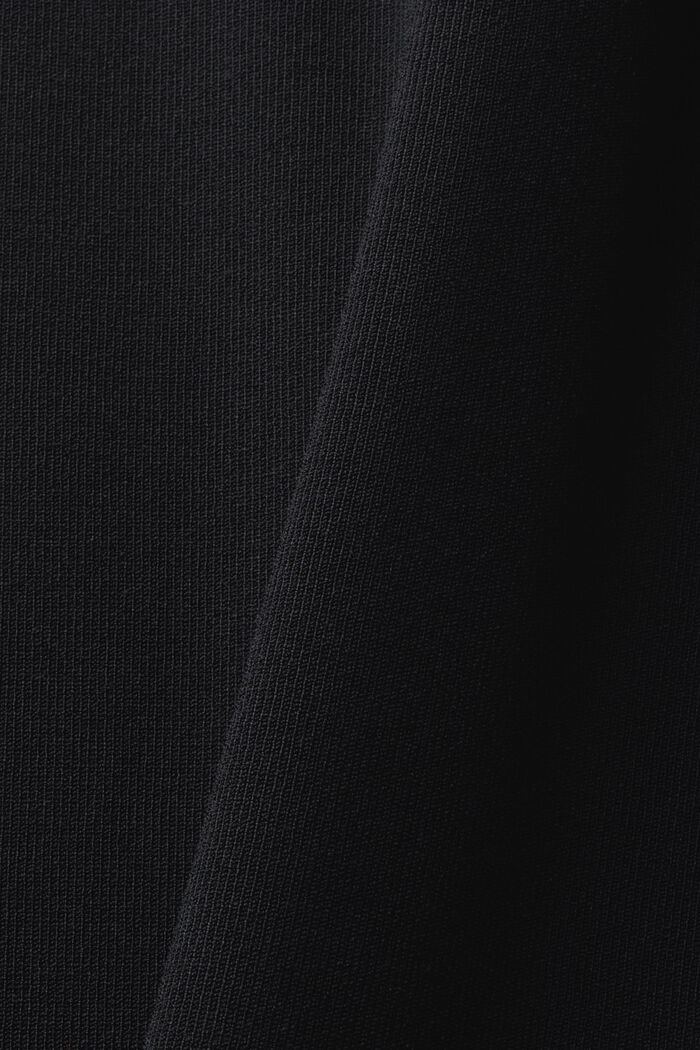 Mouwloze, gebreide mini-jurk, BLACK, detail image number 4