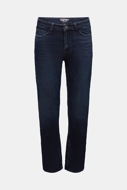 Straight fit jeans met middelhoge taille