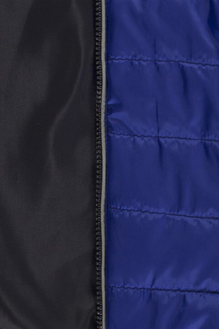 Gewatteerde jas met capuchon, BRIGHT BLUE, detail image number 2