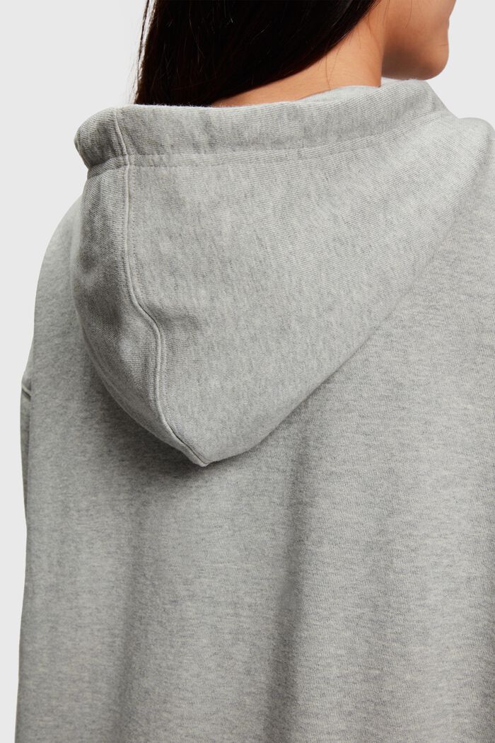 Uniseks sweatshirt met capuchon, GREY, detail image number 5