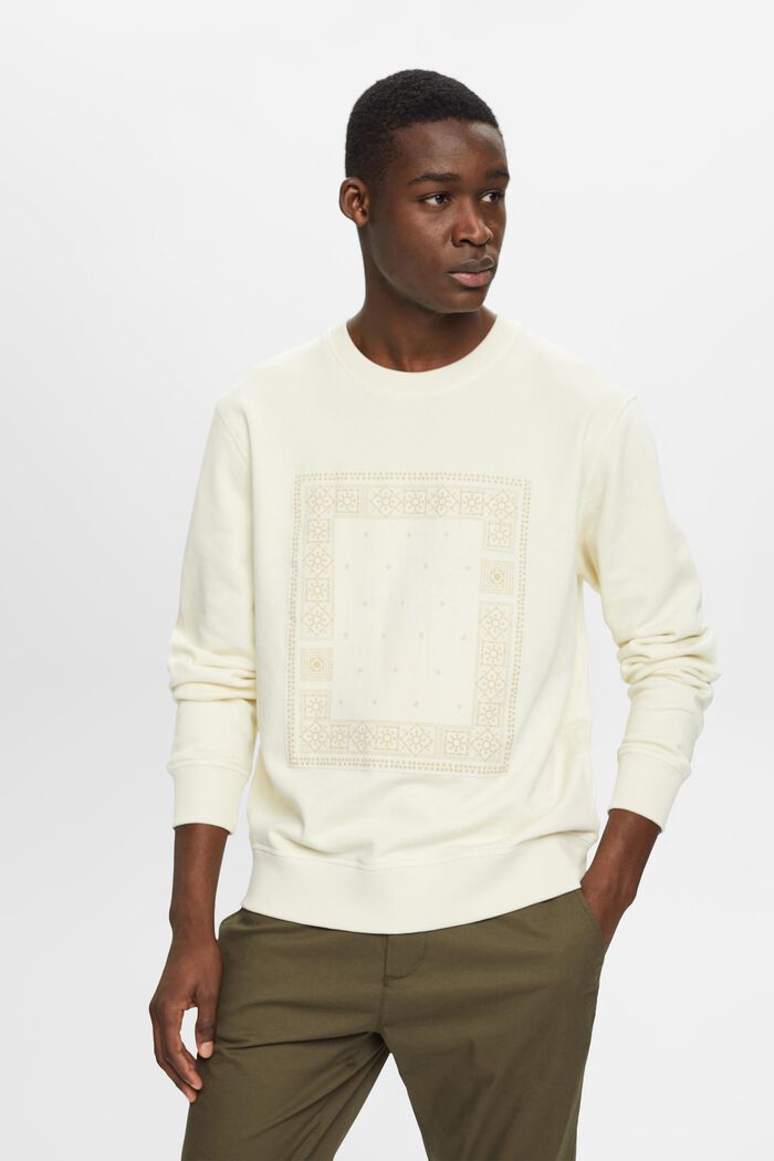 Sweatshirt met print op de voorkant, ICE, detail image number 0