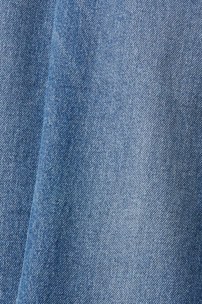 Jeans met rechte pijpen, BLUE MEDIUM WASHED, detail image number 6