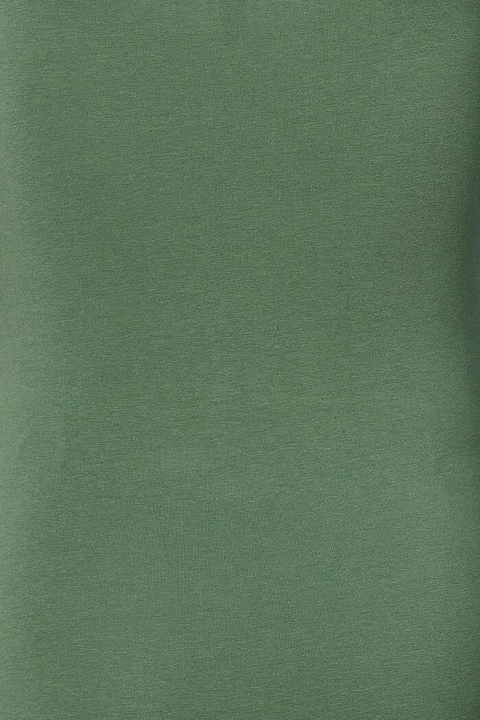 Top met stretch en voedingsfunctie, organic cotton, VINYARD GREEN, detail image number 3