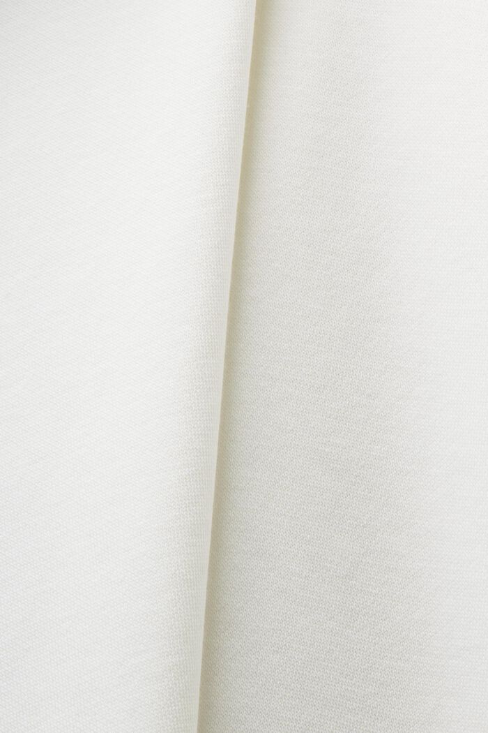 Sweatshirt van een katoenmix, OFF WHITE, detail image number 5