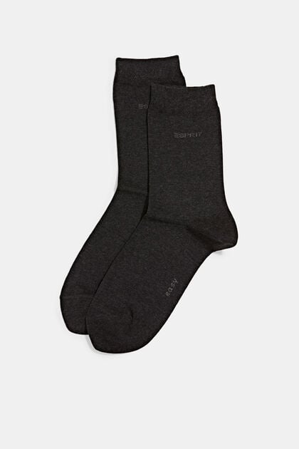 Twee paar sokken met zachte boord