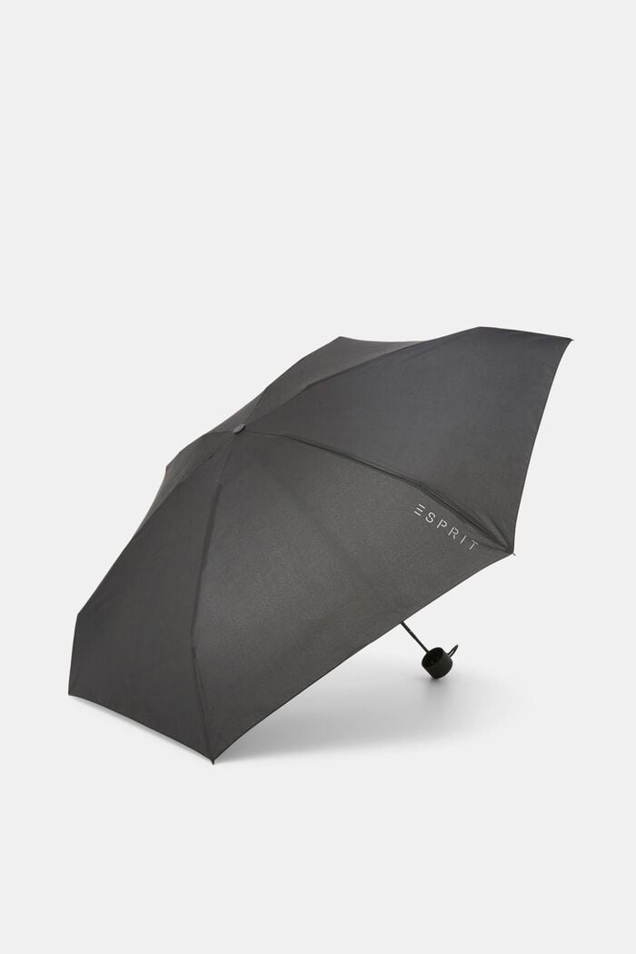 Effen mini opvouwbare paraplu, ONE COLOR, detail image number 2