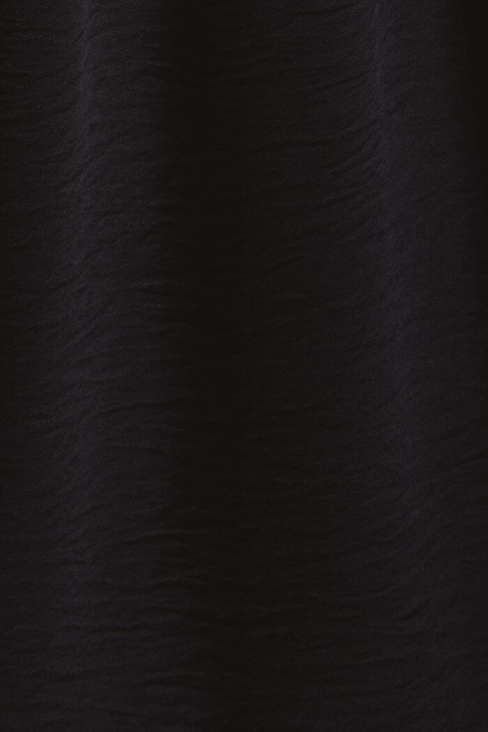 Crêpe minirok, BLACK, detail image number 6