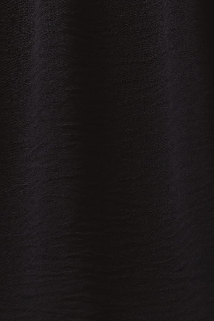 Crêpe minirok, BLACK, detail image number 6