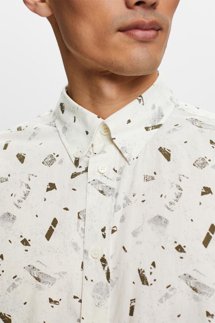Katoenen overhemd met motief, ICE, detail image number 1