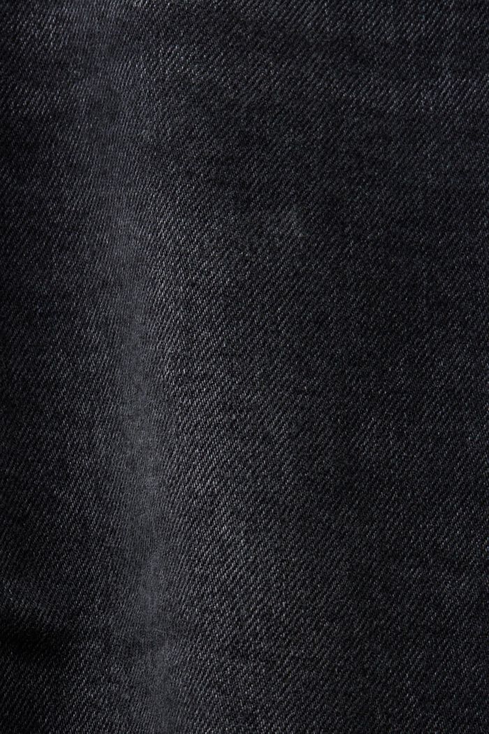 Jeans met retrolook en relaxed fit, BLACK DARK WASHED, detail image number 6
