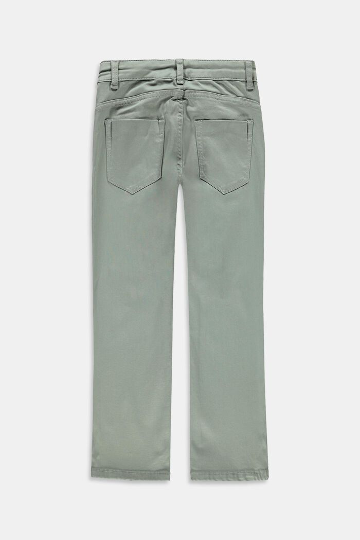 Smalle jeans met uitlopende pijpen
