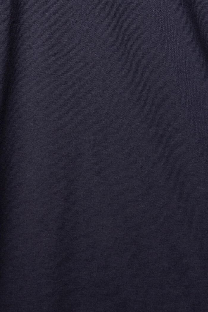 Jersey T-shirt, 100% katoen, NAVY, detail image number 6