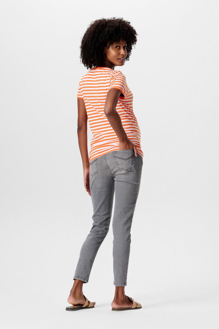 MATERNITY over-the-bump skinny jeans, GREY DENIM, detail image number 2