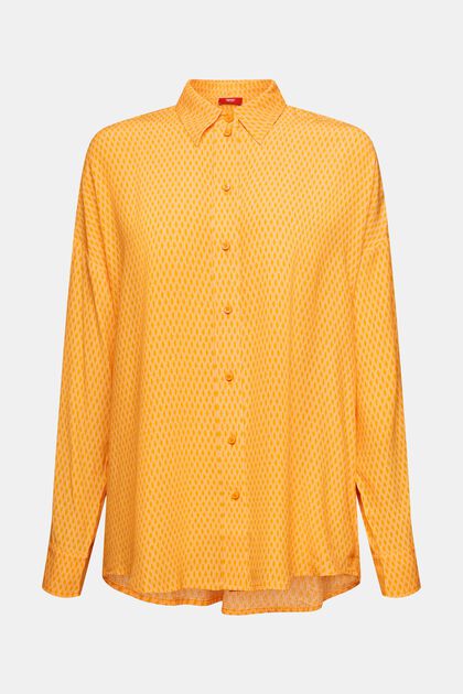 Buttondown-overhemd met print