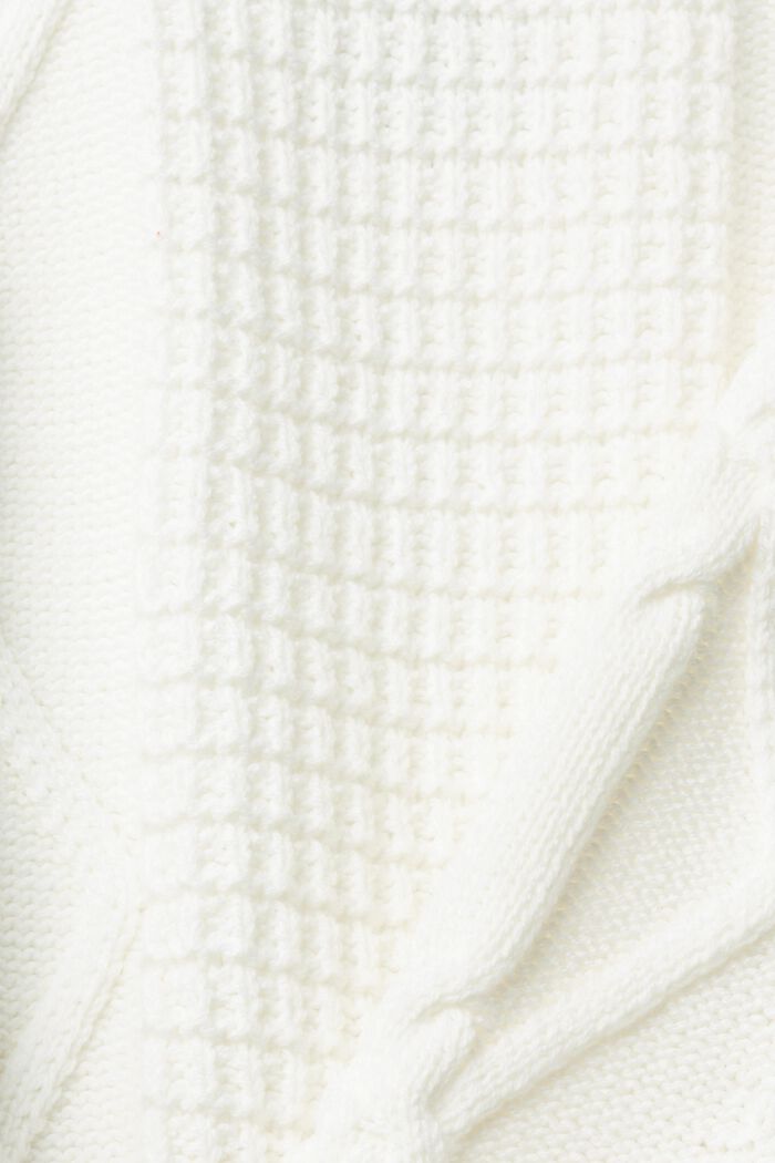 Gestreepte sweater, OFF WHITE, detail image number 5