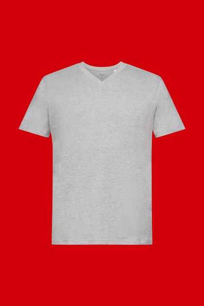 T-Shirts Slim Fit, MEDIUM GREY, overview
