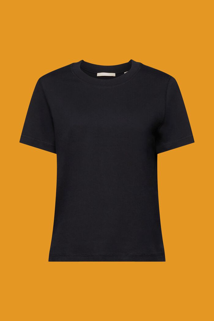 Loose fit T-shirt, 100% katoen, BLACK, detail image number 7