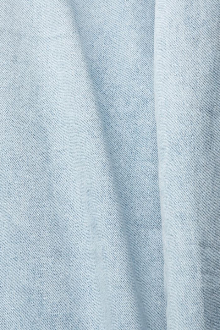 Jeans met wijde pijpen, met biologisch katoen, BLUE LIGHT WASHED, detail image number 4