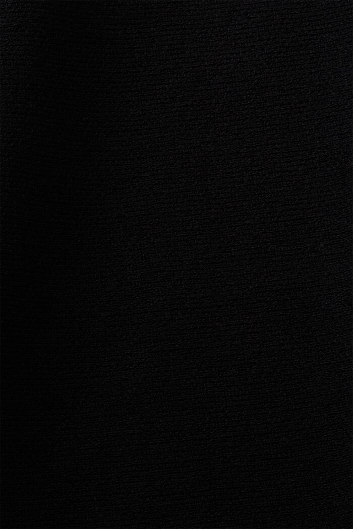 Gerecycled: cardigan met vleermuismouwen, BLACK, detail image number 3