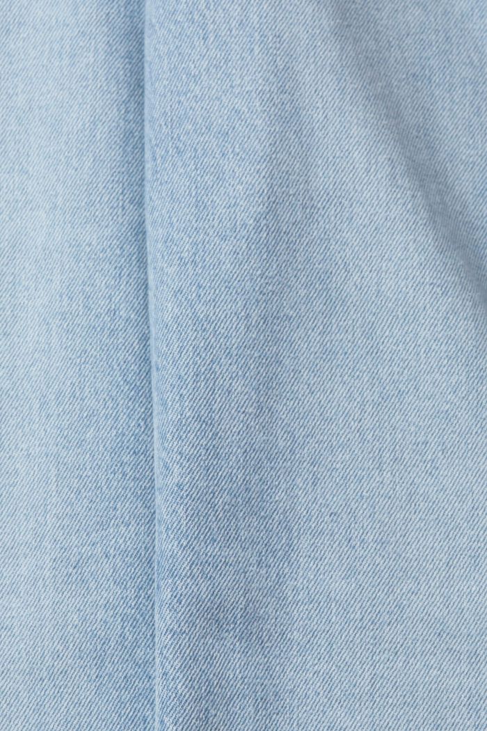 Flared jeans met hoge taille, BLUE MEDIUM WASHED, detail image number 6