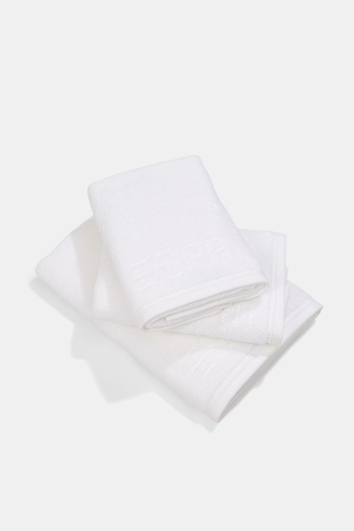 Met TENCEL™: set van drie badstof handdoeken