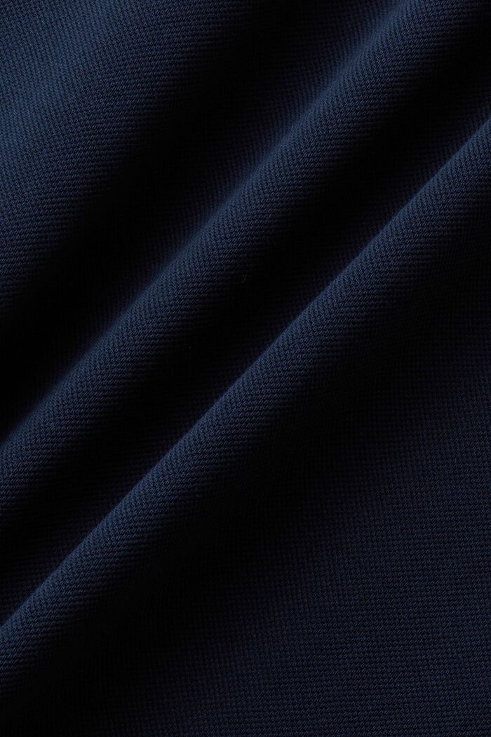 Poloshirt van katoen-piqué, NAVY, detail image number 5