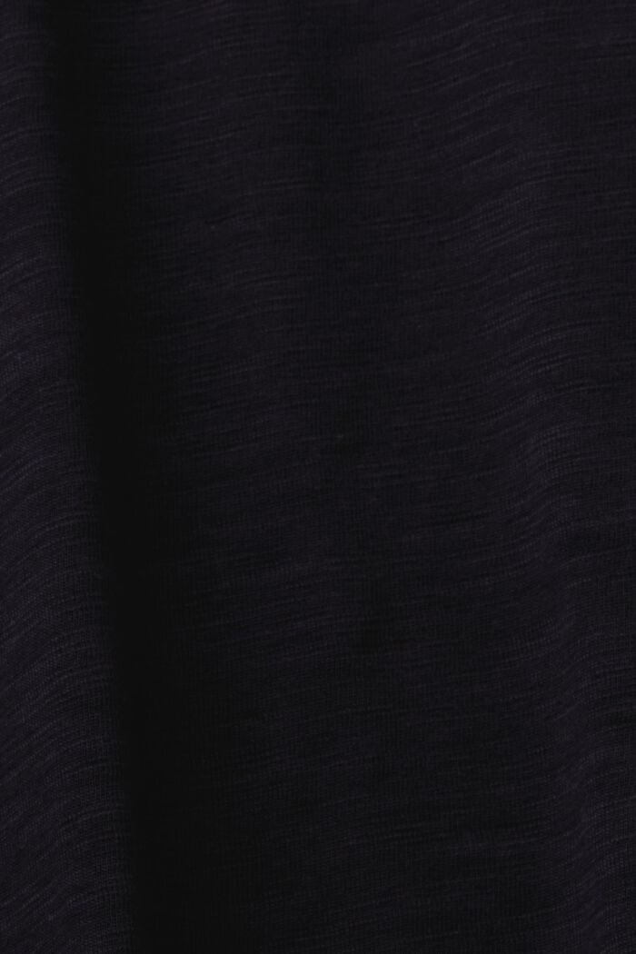 Basic jersey top met lange mouwen, BLACK, detail image number 5