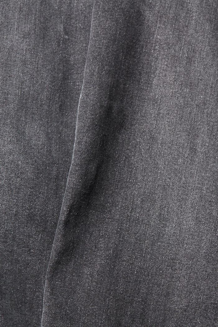 Jeans met rechte pijpen, GREY MEDIUM WASHED, detail image number 6
